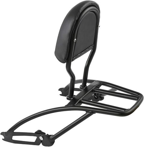 Sissy Bar Backrest Two Up Luggage Rack w/Docking Hardware Fit for 2015-2020 Harley Davidson Street 500 XG500/750 XG750 in Kuwait