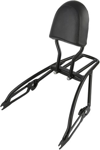 Sissy Bar Backrest Two Up Luggage Rack w/Docking Hardware Fit for 2015-2020 Harley Davidson Street 500 XG500/750 XG750 in Kuwait