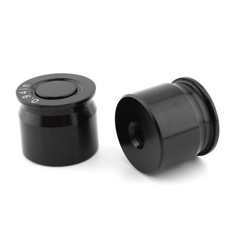 LIRU 2pcs Solo Seat Nuts Alluminum Mounting Bolt Nuts 1/4"-20 Thread for Harley Fat Boy Road Glide for Road King for Softail Ultra Classic Ultra Limited Low Rider(Black) in Kuwait