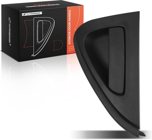 A-Premium Rear Right Passenger Side Exterior Door Handle Compatible with Chevrolet Spark 2016-2021 1.4L, Textured Black, Replace# 95103665 in Kuwait