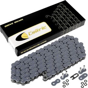 Caltric Grey O-Ring Drive Chain Compatible with Honda Trx300Ex Trx-300Ex Sportrax 300Ex 1993-2009 in Kuwait