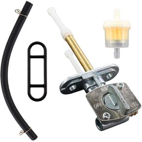 Fuel Tank Switch Petcock Valve Kit for Bayou 300 KLF300B KLF300C KLT110 KLT160 KLT185 KEF300A KXT250 in Saudi Arabia