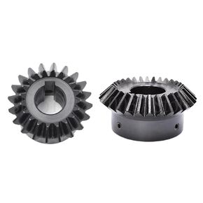 ترس مشطوف 1:1 مع Keyway 2M 25/30 أسنان 90 درجة تروس فولاذية 1 قطعة (25 مم Keyway 8x3.3mm، 30 أسنان) in Kuwait