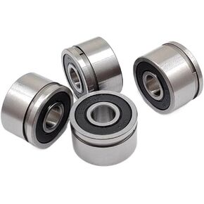 B8-23D with Slot Automotive Air Conditioning Compressor Bearing 8x23x14mm Generators Non-Standard Bearings 608-2RS in Kuwait
