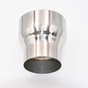 3 to 4 inch Exhaust Adapter, Stainless Steel Exhaust Tail Pipe(3" ID to 4" OD), Adapter Reducer Whole Length 3.94 Inch -Sliver in Saudi Arabia