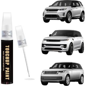 Fuji White(867/1AA/NER) Car Paint Touch Up Pen Compatible with Landrover, 2-In-1 Color Accurate Touch Up Car Scratch Repair Paint Match Landrover Series Automotive Scratch Remover for Nicks & Chips Repair in Saudi Arabia