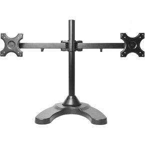 Dual Freestanding Monitor Stand Holds Monitors up to 24" - Standard Vesa Mount in Saudi Arabia