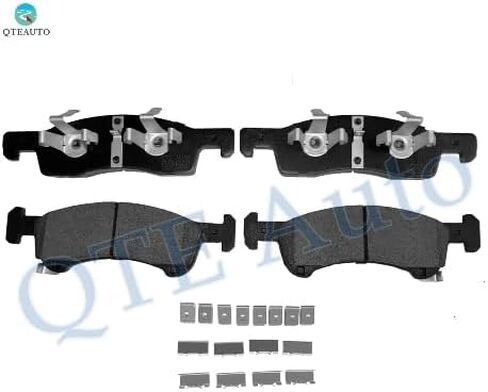 PM Auto Set of 12 Front 329.95mm-Rear 342mm Brake Disc Rotors-Ceramic Brake Pad Kit Replacement For 2003-2006 Ford Expedition in Kuwait