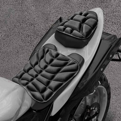 Motorcycle Seat Cushion for KTM 390 Duke 2024, Seat Pads with Eva Foam - Shock Absorbing Waterproof Non-Slip Base Motorcycle Accessories,Normal-B in Saudi Arabia