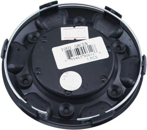 4Pcs Wheel Hub Cap Center Caps for Fuel Black Red 1001-58 in Kuwait