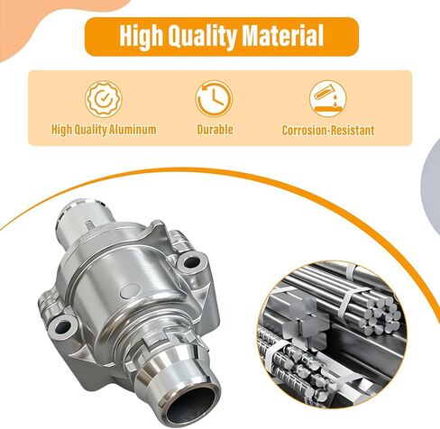 902-5153 Engine Coolant Thermostat Housing Assembly BL3Z8A586D Compatible with Ford F-150 5.0L V8 2011-2022 Compatible with Lobo 2011-2022 Compatible with Lincoln Mark LT 2011-2014 86013 CO34944 in Saudi Arabia