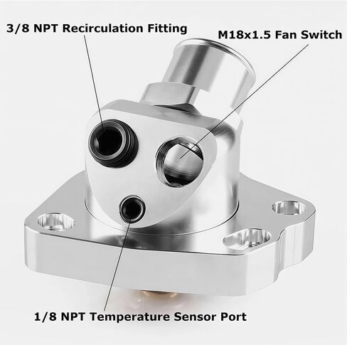 Swivel Neck Thermostat Housing Fit for K-Series K20 K24 Radiator Hose K Swap in Saudi Arabia