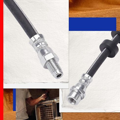 JC Whitney JFBAJCWBHH00181 Front Left or Right Brake Hydraulic Hose - Compatible with Ford Escape 2008-2012, Mazda Tribute 2008-2011, Mercury Mariner 2008-2011 in Kuwait