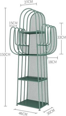 Bookshelf Picture Book Shelf, Living Room, Creative Floor-Standing Bookshelf, Special-Shaped Iron Art, Simple Bedroom Bookcase Storage Rack for Living Room Home Office in Saudi Arabia