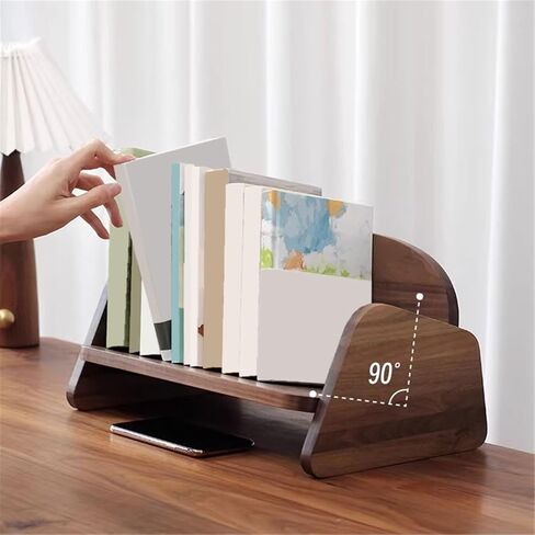 Bookshelf Sofa Modeling Small Bookshelf, Wooden Storage Rack for Home Office for Living Room Home Office in Saudi Arabia