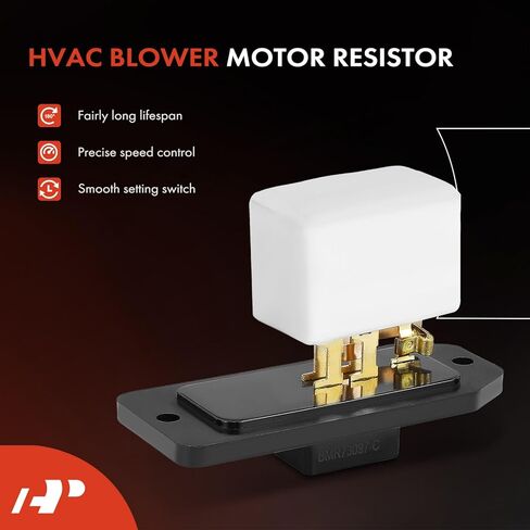 مقاوم محرك منفاخ HVAC الأمامي الممتاز متوافق مع Mitsubishi Mirage 1993-2002 وEagle Summit 1992-1996 - استبدال # MB946664 in Kuwait