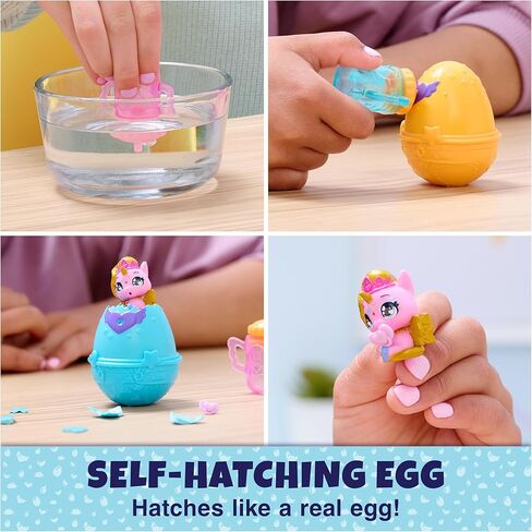 Hatchimals Alive، عبوة واحدة من لعبة Blind Box Surprise Mini Figures في بيضة ذاتية الفقس (قد يختلف الطراز)، ألعاب أطفال للفتيات والأولاد من سن 3 سنوات فما فوق in Kuwait