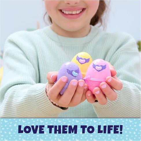Hatchimals Alive، عبوة واحدة من لعبة Blind Box Surprise Mini Figures في بيضة ذاتية الفقس (قد يختلف الطراز)، ألعاب أطفال للفتيات والأولاد من سن 3 سنوات فما فوق in Kuwait