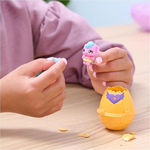 Hatchimals Alive، عبوة واحدة من لعبة Blind Box Surprise Mini Figures في بيضة ذاتية الفقس (قد يختلف الطراز)، ألعاب أطفال للفتيات والأولاد من سن 3 سنوات فما فوق in Kuwait