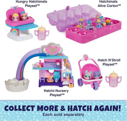 Hatchimals Alive، عبوة واحدة من لعبة Blind Box Surprise Mini Figures في بيضة ذاتية الفقس (قد يختلف الطراز)، ألعاب أطفال للفتيات والأولاد من سن 3 سنوات فما فوق in Kuwait