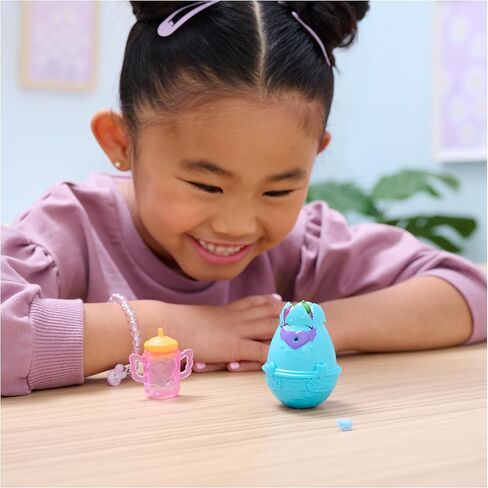 Hatchimals Alive، عبوة واحدة من لعبة Blind Box Surprise Mini Figures في بيضة ذاتية الفقس (قد يختلف الطراز)، ألعاب أطفال للفتيات والأولاد من سن 3 سنوات فما فوق in Kuwait