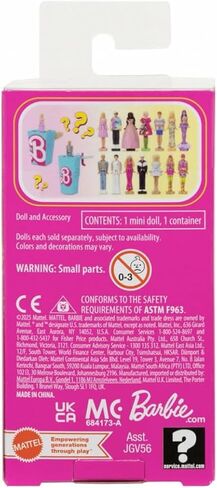 Barbie Mattel The Movie Mini BarbieLand Dolls Popcorn/Soda Collection in Kuwait