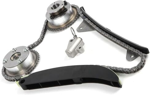 مجموعة سلسلة التوقيت PANGOLIN مع ترس VVT يناسب 2014-2016 Elantra Tucson Kia Soul Forte5 2.0L جزء استبدال السيارات، استبدال 24321-2E200 24350-2E200 24370-2E200 in Kuwait