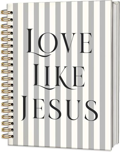 ICEWHITEY Jesus Journal Notebook,Christian Bible Study Prayer Journal Notebook,Christian Church Notes Journal Gifts,Pink Love Like Jesus Hardcover Spiral,5.5x8.3 in in Saudi Arabia