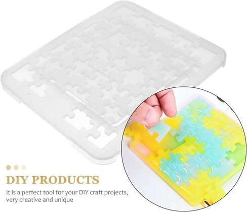 Puzzle Puzzle Resin Silicone Molds for Chocolate Epoxy Silicone Molds for Resin Casting Machine Crystal in Saudi Arabia