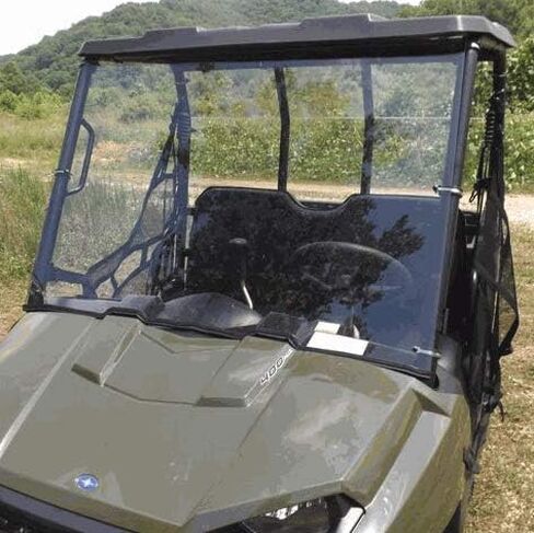 2010 to 2014 Polaris Ranger 400,500,570 Full Clear Front Windshield...A Full 1/4" THICK for Maximum Durability and Stability! in Saudi Arabia