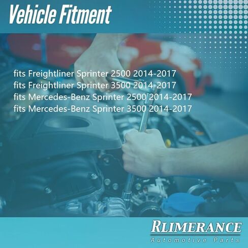 Drive Shaft, Driveshaft 1pc Rear Replacement Drive Shaft Assembly fits Mercedes-Benz Sprinter 2500 2.1L 2015-2017, fits Mercedes-Benz Sprinter 3500 2.1L 2014-2017 in Kuwait