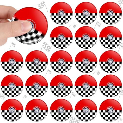 Hungdao 24 حزمة Kpop Fidget Spinners السائبة، 1.97 بوصة Kpop Lightning Fidget Spinner، حفلة عيد ميلاد للبالغين، أكياس هدايا جيدة، جوائز كرنفال المكافآت، اللعب الحسي in Kuwait