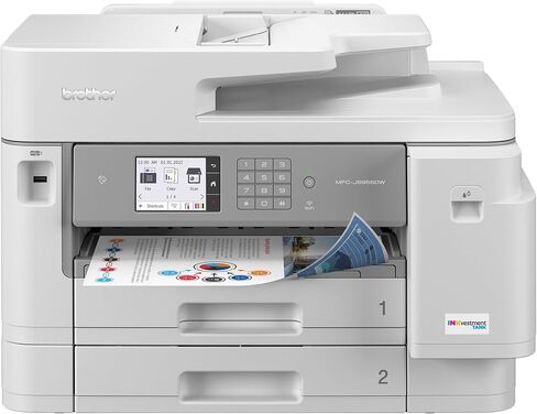 Brother INKvestment Tank MFC MFC-J5955DW طابعة نافثة للحبر لاسلكية متعددة الوظائف - ملونة in Kuwait