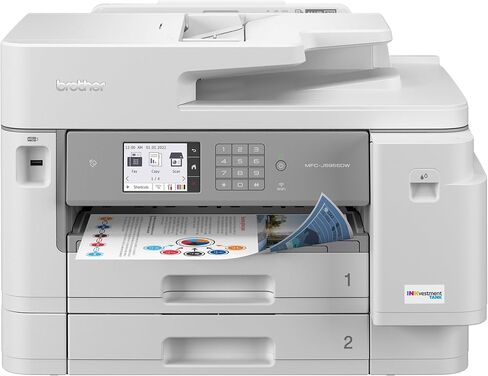 Brother INKvestment Tank MFC MFC-J5955DW طابعة نافثة للحبر لاسلكية متعددة الوظائف - ملونة in Kuwait