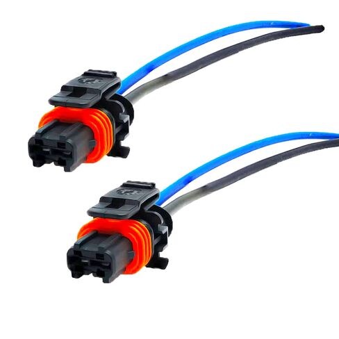 2pcs Alternator Connector Pigtail Compatible with 2005 to 2023 Vehicles 25877026 15905871 10392759 15093928 15857608 PT2787 in Kuwait