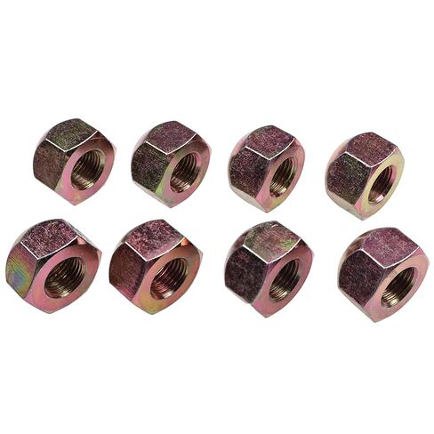 DVPARTS 8 قطعة صواميل العروة 6564669 متوافقة مع Bobcat 1600 2000 2400 2410 1213 S100 S130 S150 S160 540 542 543 553 600 610 620 700 731 741 743 7753 825 in Kuwait