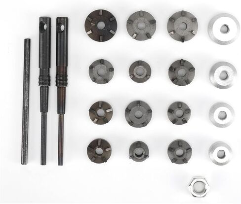 20pcs Valve Seat Reamer, Valve Seat Cutting Reamer Displacement Cutter for Motorcycle, Valve Repair Displacement Cutters in Saudi Arabia