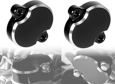 3D KLX110 Camshaft Valve Tappet Cover Accessories Compatible with KLX110 KLX110L KLX110R KLX140 KLX230 Z125 DR-Z110 YX 150cc 1P60FMJ YX160cc 1P60FMK Engine Valve Cap (Black) in Saudi Arabia