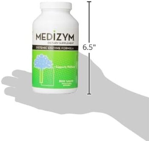 Medizym, Systemic Enzyme Formula, 200 Tablets,Yellowish Green/Tan,N20020 in Saudi Arabia