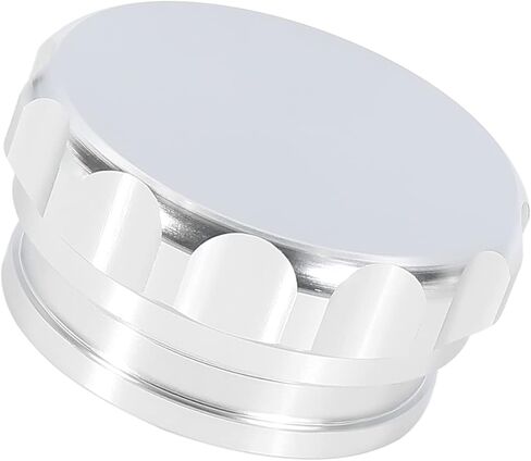 Motoforti Universal Car Weld On Filler Neck and Cap, Engine Oil Fuel Tank, 2" ID, Aluminium Alloy, Silver Tone in Kuwait