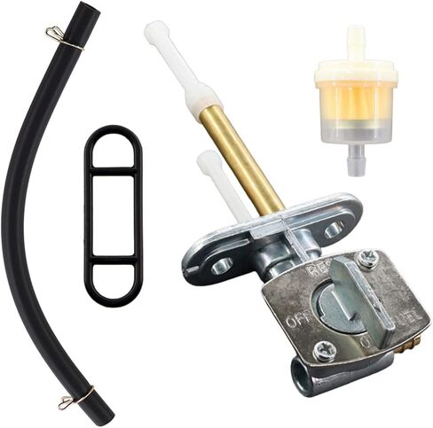 Fuel Tank Switch Petcock Valve Kit for Bayou 300 KLF300B KLF300C KLT110 KLT160 KLT185 KEF300A KXT250 in Saudi Arabia