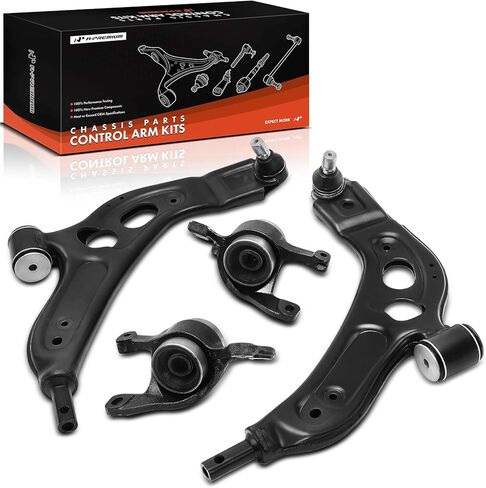 A-Premium Set of 4, Front Lower Control Arm, Control Arm Bushing, Compatible with BMW X1 2016-2022, X2 2018-2023, 228i Gran Coupe 2021-2022, 228i xDrive Gran Coupe & Mini Cooper Clubman Countryman in Kuwait