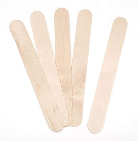 Darice Natural Wood Craft Sticks Jumbo, 80 Piece (5.75 Inch) in Saudi Arabia