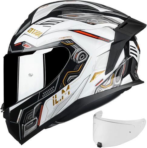 ILM Motorcycle Helmets Full Face for Men Women Powersports Street Racing Cascos para Motos DOT Model MF510A in Saudi Arabia