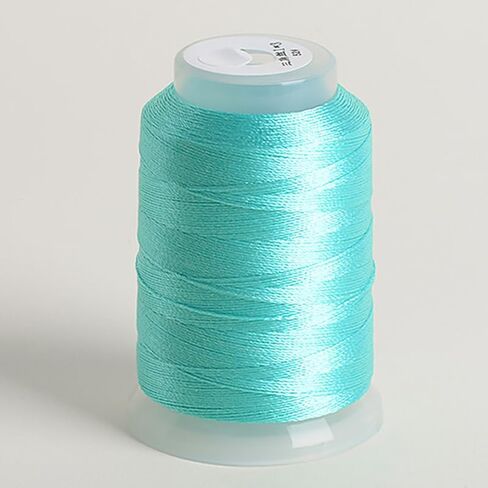 350M/Roll Ice Silk Tassel Thread 0.2mm Embroidery Sewing Thread Bracelet Braided Nylon Cord in Kuwait