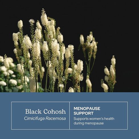 ECLECTIC INSTITUTE Raw Fresh Freeze-Dried Non-GMO Black Cohosh | 100 CT (370 mg) in Saudi Arabia