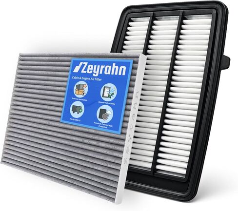 Cabin & Engine Air Filter Kit for 2017-2022 Honda CR-V, 2016-2021 Civic, Gas Only; Replace 17220-5AA-A00, 80292-TF0-G01, CA12050, CF11182 in Saudi Arabia