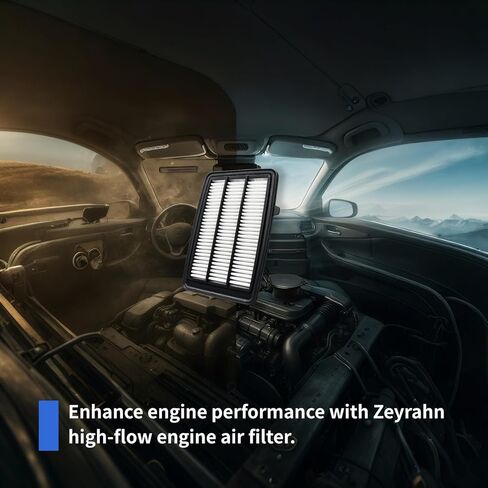 Cabin & Engine Air Filter Kit for 2017-2022 Honda CR-V, 2016-2021 Civic, Gas Only; Replace 17220-5AA-A00, 80292-TF0-G01, CA12050, CF11182 in Saudi Arabia