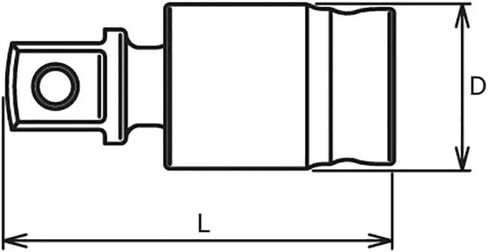 Koken USA Z-Series 3/8" Sq. Dr. Universal Joint in Saudi Arabia
