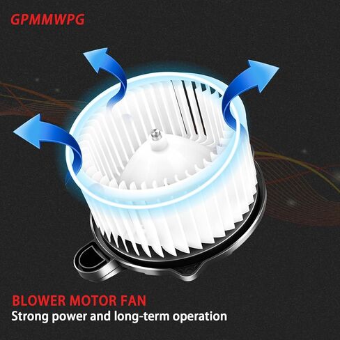700259 HVAC سخان منفاخ مروحة أمامية بديلة متوافقة مع Kia Optima 2012-2016، لـ Forte/Forte5 2014-2018، لـ Hyundai Elantra 2011-2016/Azera 20125-2017/Equus 2014-2016 in Kuwait